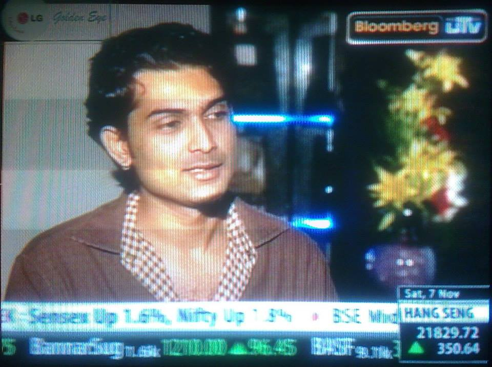Adit Chouhan covered on Bloomberg UTV
